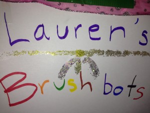 Sign- brushbot